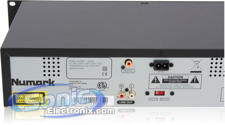 Numark MP302 Image 5