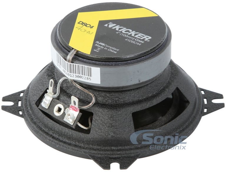 Kicker DSC4 (41DSC44) LIKE NEW DAMAGED PACKAGING Image 6