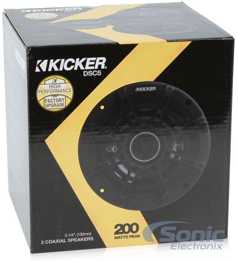 Kicker DSC54 Speakers (41DSC54) Image 9