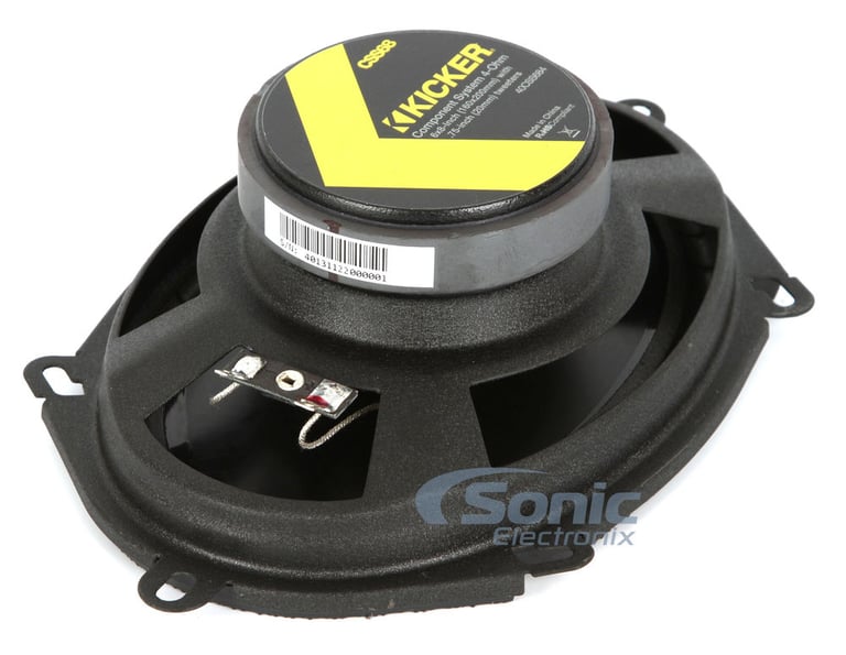 Kicker CSS68 6"x8" Component Speaker System (40CSS684) Image 4