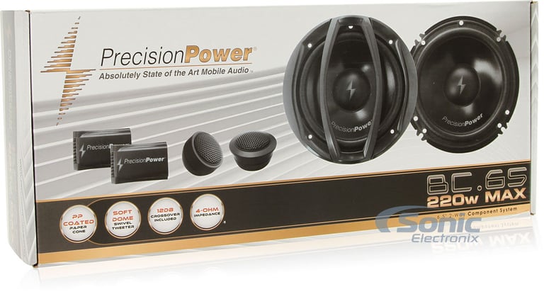 Precision Power Single DIN DVD Stereo & 6-1/2" Speakers Package Image 21