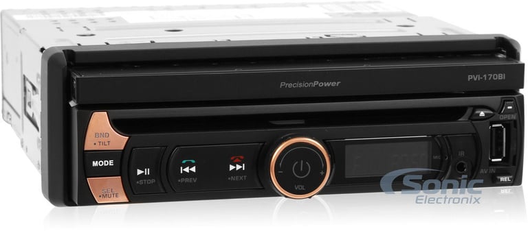 Precision Power Flip-Out Bluetooth Stereo w/ 6-1/2" & 6"x9" Speakers Package Image 3