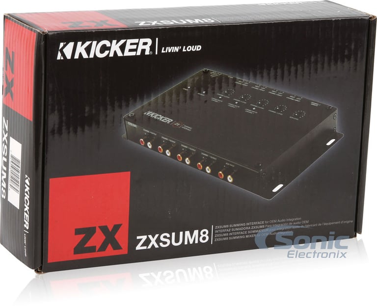 Kicker ZXSUM8 (10ZXSUM8) Image 10