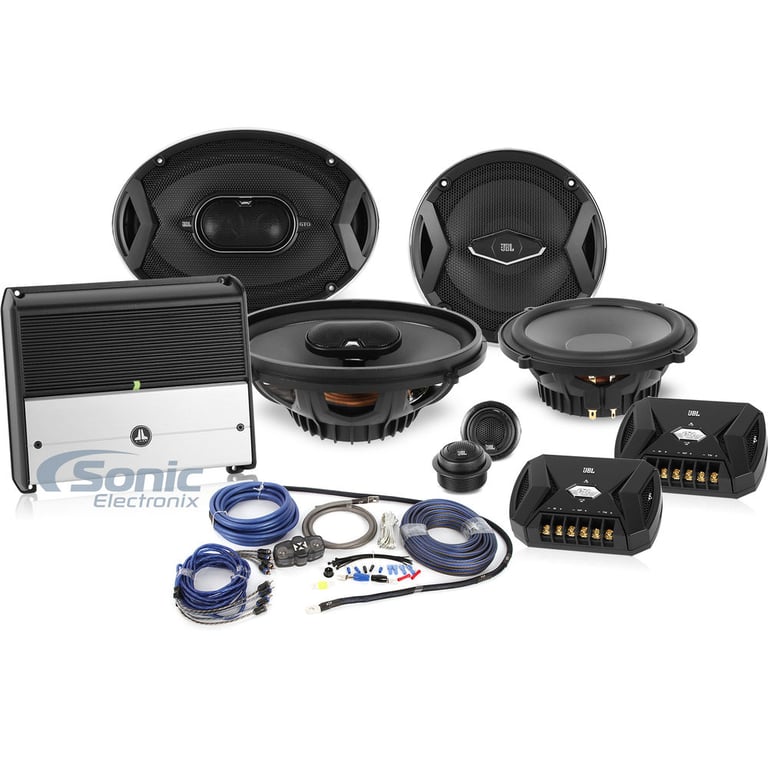 JBL + JL Audio Amplified 4-Ch. High Fidelity Audio System w/ 6.5" & 6x9" Speakers Image 1