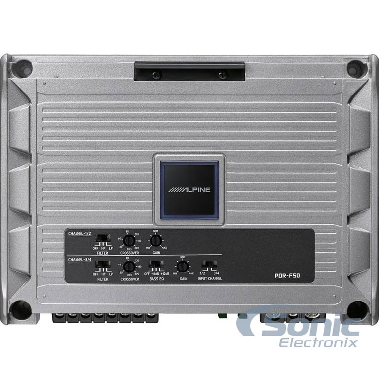 JL Audio + Alpine 4-Ch. High Fidelity System w/ Convertible 5x7"/6x8" Speakers Image 4