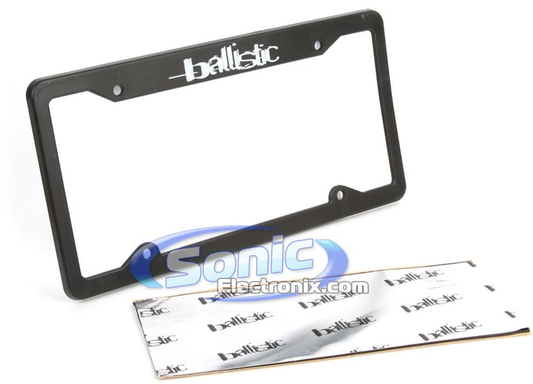 Ballistic SSLICB License Plate Kit Image 1