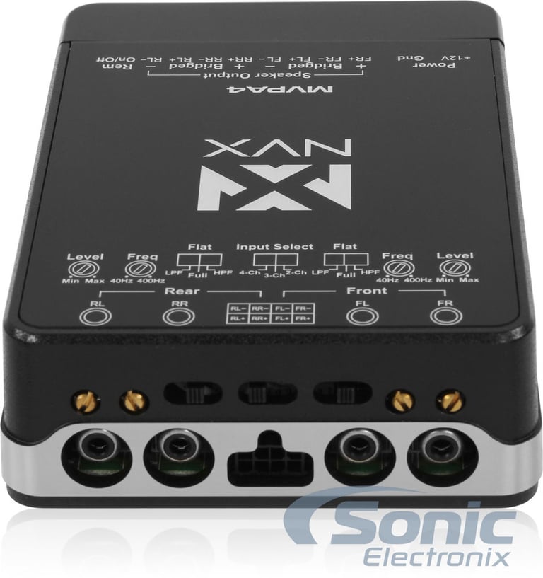 Amplified Speaker Package | Alpine Coaxial Speakers + NVX 4-Channel + Amp Kit Image 8