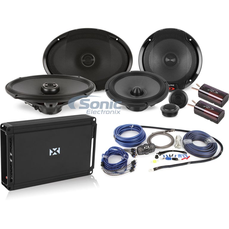 Alpine + NVX Full Range High Performance System w/ 6.5" & 6x9" Speakers Image 1