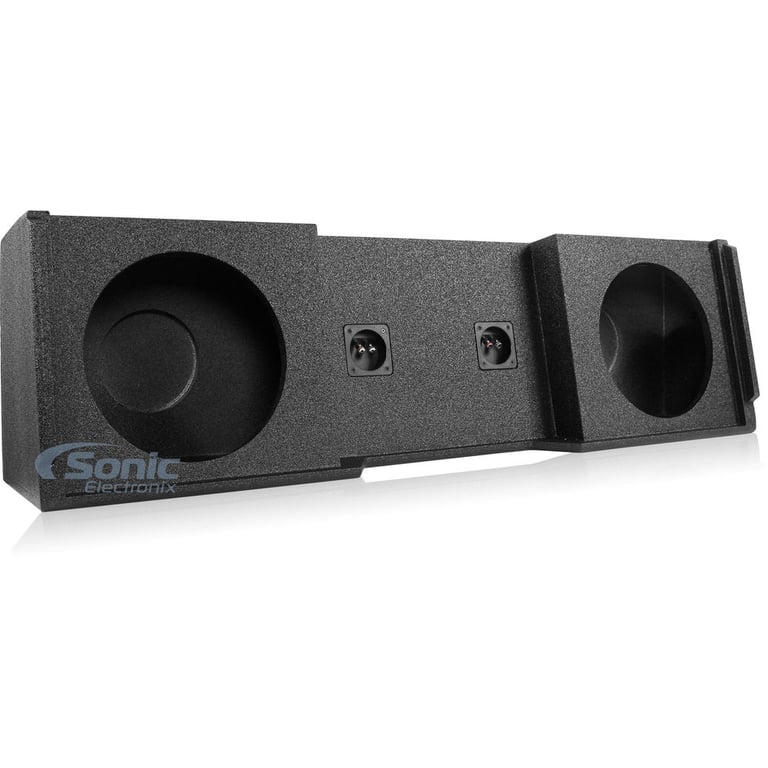Atrend A152-12 Dual 12" Sub Box 1999-2007 Chevy Silverado, GMC Sierra Extended Image 1