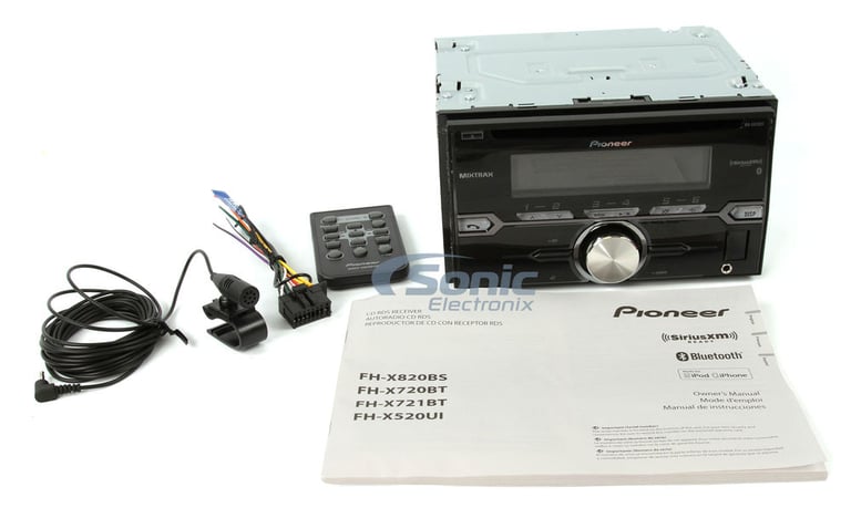 Pioneer FH-X820BS OPEN BOX INCOMPLETE Image 20