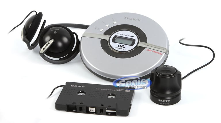 Sony D-EJ106CK Portable Walkman CD Player with Car Kit -open box Image 1