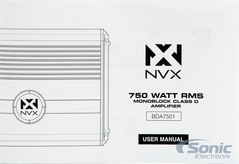 Alpine + NVX 450 Watt RMS Bass Bundle Image 13