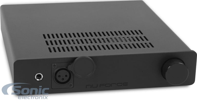 Audeze LCD-2 Bamboo / Leather (LCD2-B-L-TC) + NuForce HA-200 - Black Image 11