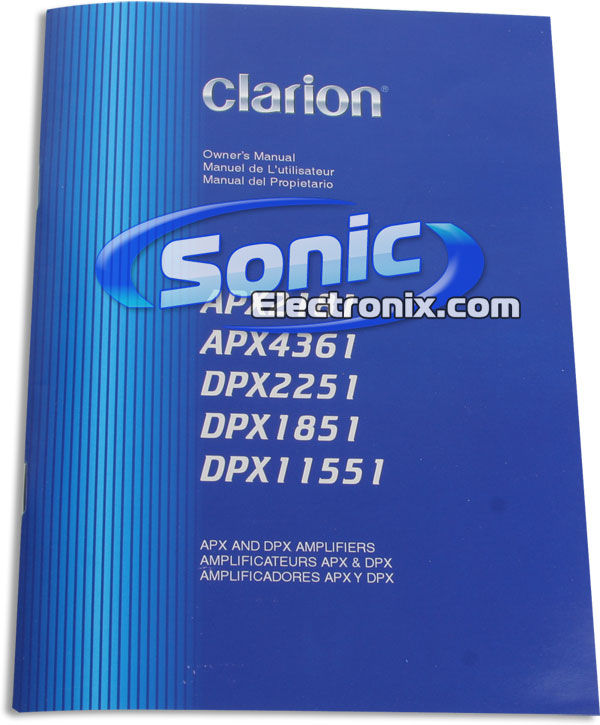 Clarion APX4361 Image 5