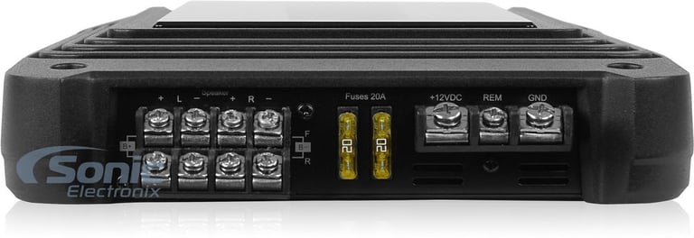 Infinity + JBL 4-Channel Amplified Setup with 6-1/2" Speakers and Wiring Kit Image 4