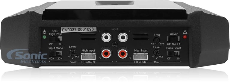 Infinity + JBL 4-Channel Amplified Setup with 6-1/2" Speakers and Wiring Kit Image 5