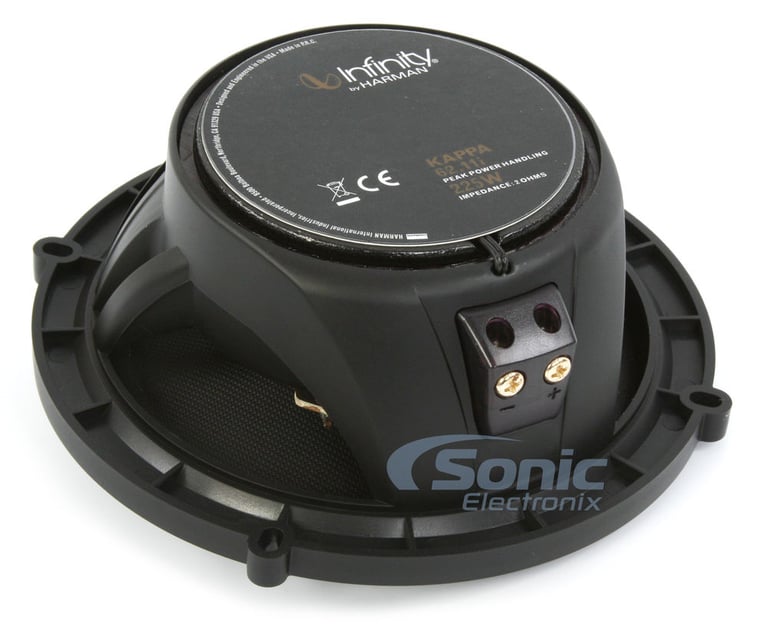 Infinity + JBL 4-Channel Amplified Setup with 6-1/2" Speakers and Wiring Kit Image 23