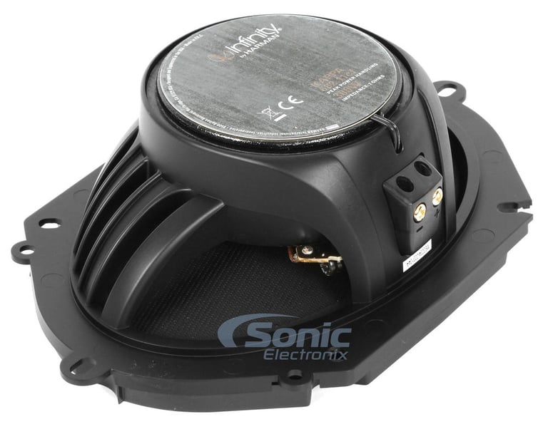 Infinity + JBL 4-Ch Amplified Setup with 6-1/2", 6x8" Speakers and Wiring Kit Image 21