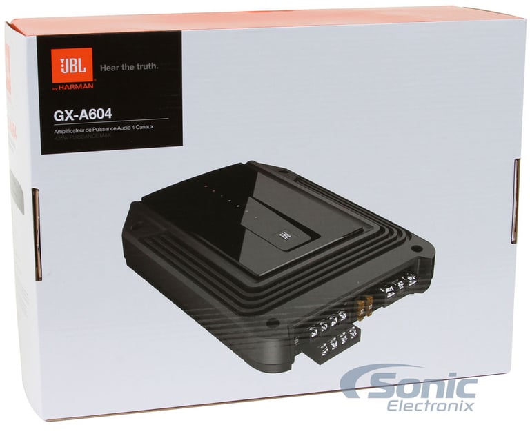 JBL 4-Channel Amplified Setup with 6-1/2", 6x9" Speakers and Wiring Kit Image 8