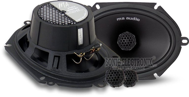 ** CLOSEOUT, 1 PAIR LEFT! ** MA Audio MA57RT 5" x 7" / 6" x 8" Image 1