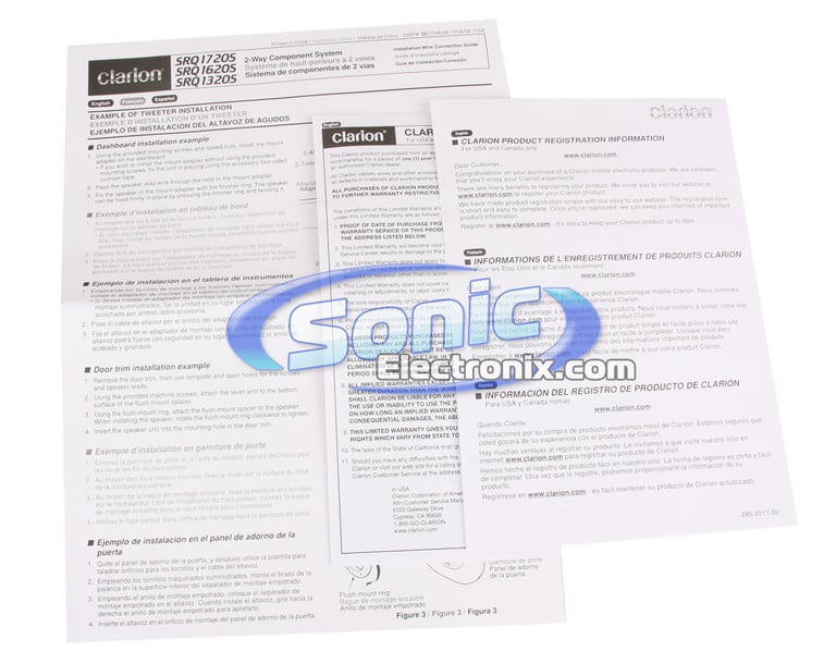 Clarion SRQ1620S Image 10