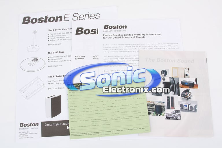 Boston Acoustics E70 (Cherry) (Sold Individually) Image 7