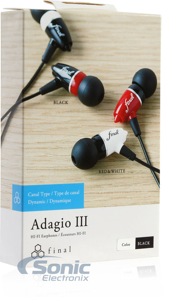 Final Audio Design Adagio III BLACK G Image 4
