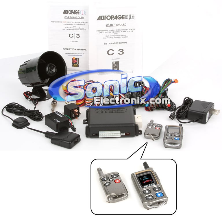 AutoPage C3 RS1000 OLED (C3 RS-1000 OLED) Image 1