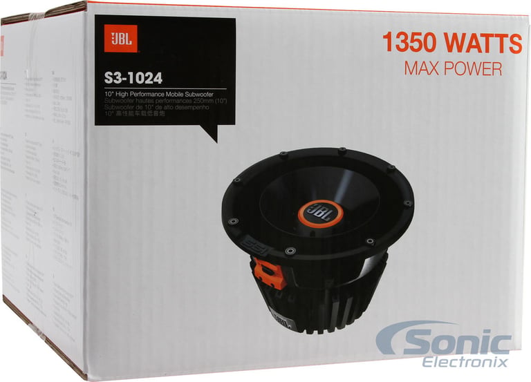 JBL S3-1024 **Toggle between 2-Ohm & 4-Ohm Impedance!** - Open Box, Good Condition (Used) Image 6