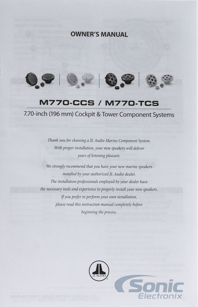 JL Audio M770-TCS-CG-TB - Titanium/Black with Classic Grilles Image 9
