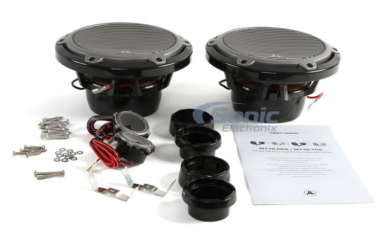 JL Audio M770-TCS-CG-TB - Titanium/Black with Classic Grilles Image 10