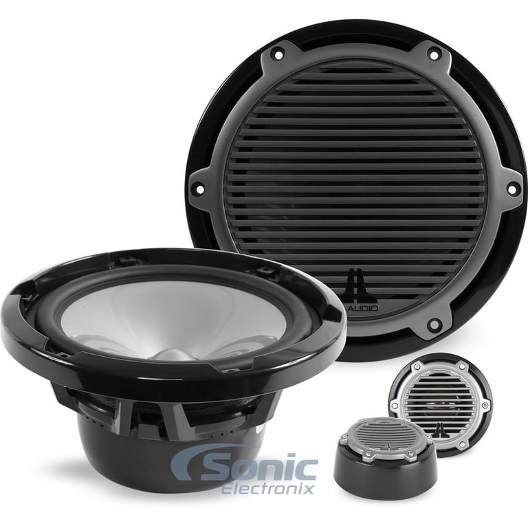 JL Audio M770-TCS-CG-TB - Titanium/Black with Classic Grilles Image 1