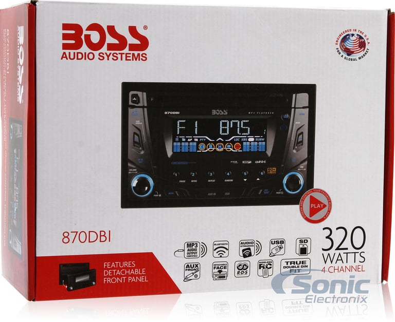 Boss 870DBI OPEN BOX COMPLETE Image 7