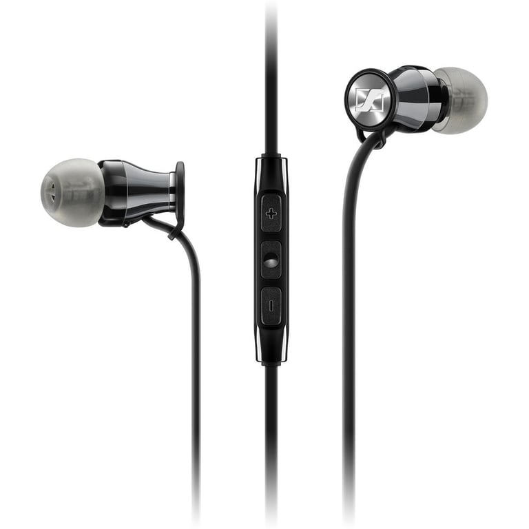Sennheiser MOMENTUM 2.0 In-Ear Headphones M2IEG Black Chrome Image 1