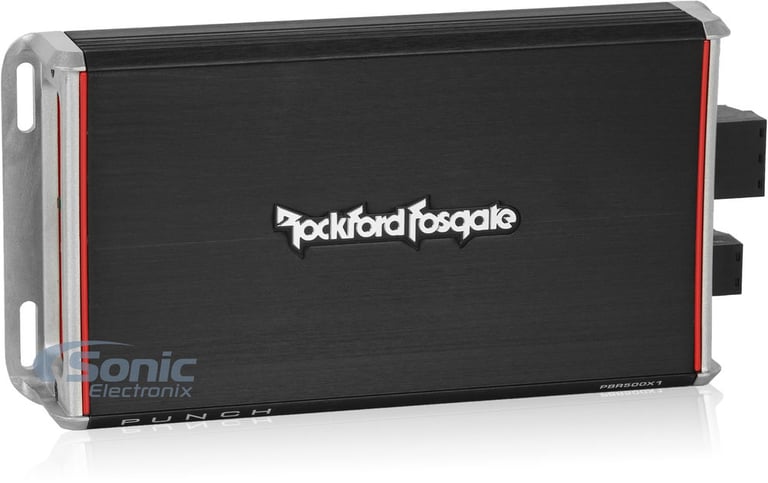 500W Rockford Fosgate Single 12" Subwoofer Bass Package Image 10