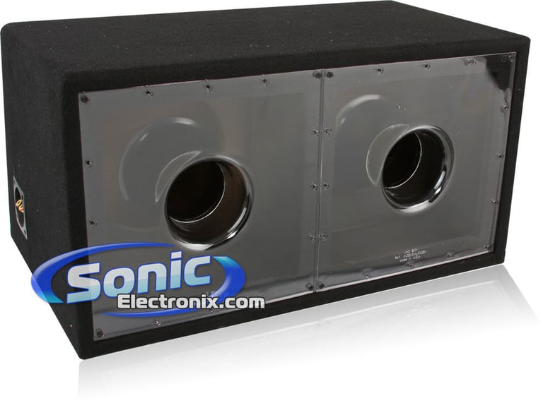 Dual 10" Molded JMC Box ( Molded Plexi-Glass Style ) Image 1