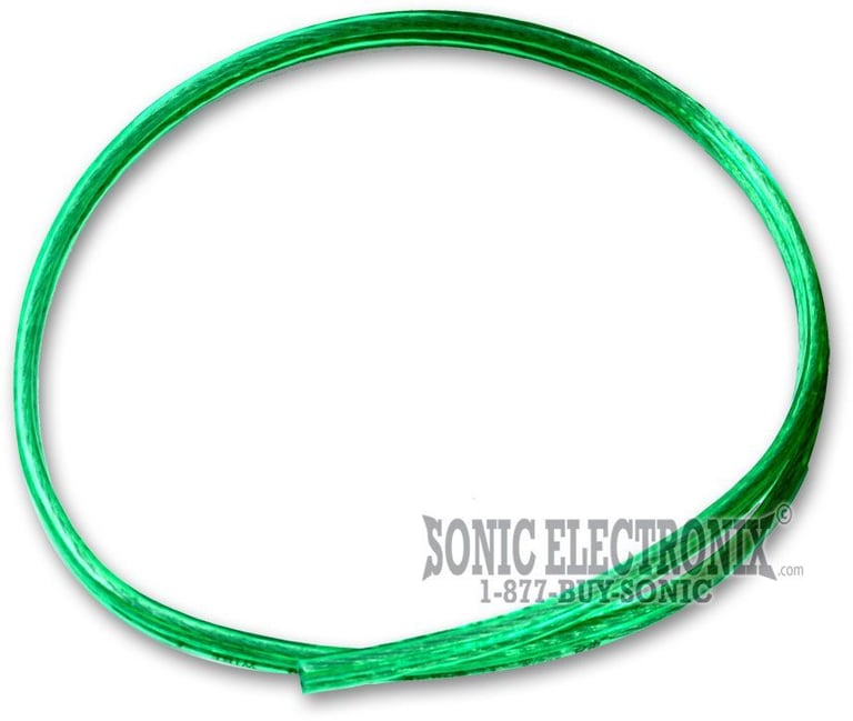 MA Audio MAS1FT-16G -- 16 Gauge, 1 ft. GREEN PRICED PER FOOT Image 1