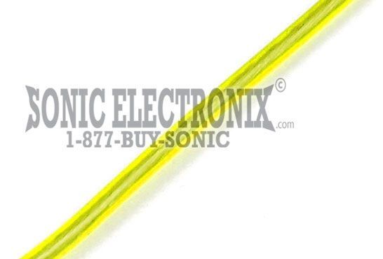 MA Audio MAP500-18Y -- 18 Gauge, 500 ft. YELLOW REMOTE WIRE Image 1
