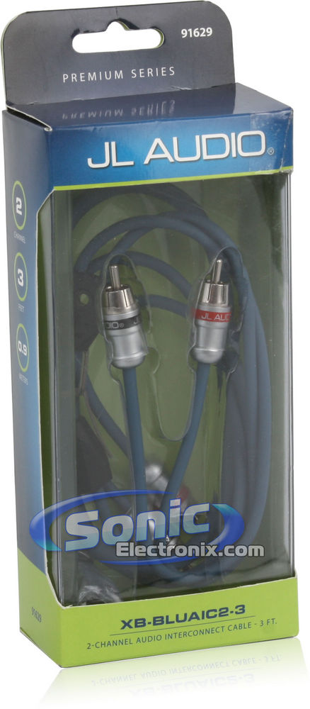 JL Audio XB-BLUAIC2-3 Premium RCA Cables Image 3