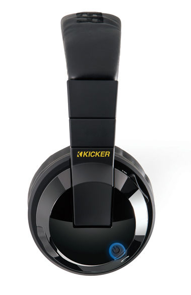 Kicker LS-HP401BTB-OB Tabor Bluetooth Headphones (Open Box Complete) Image 4