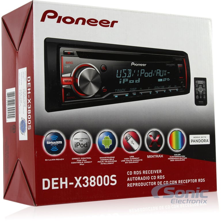 Pioneer DEH-X3800S Image 10