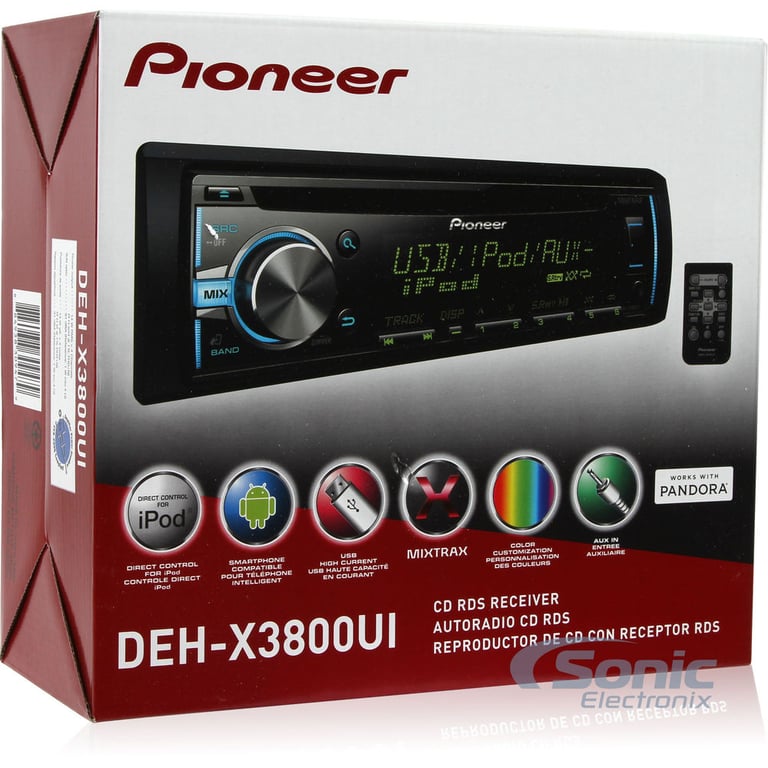 Pioneer DEH-X3800UI Image 10