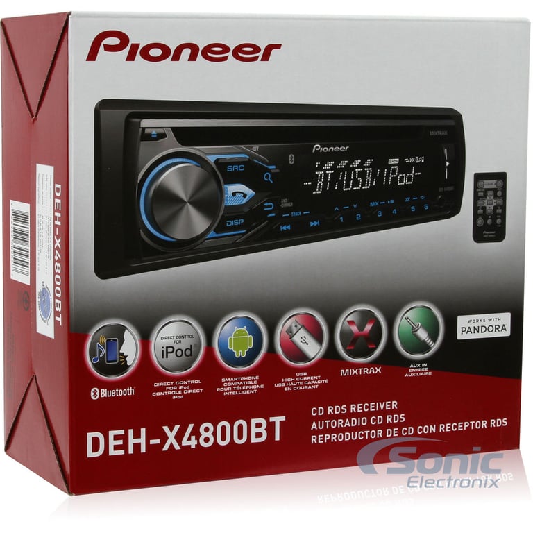 Pioneer DEH-X4800BT Image 11