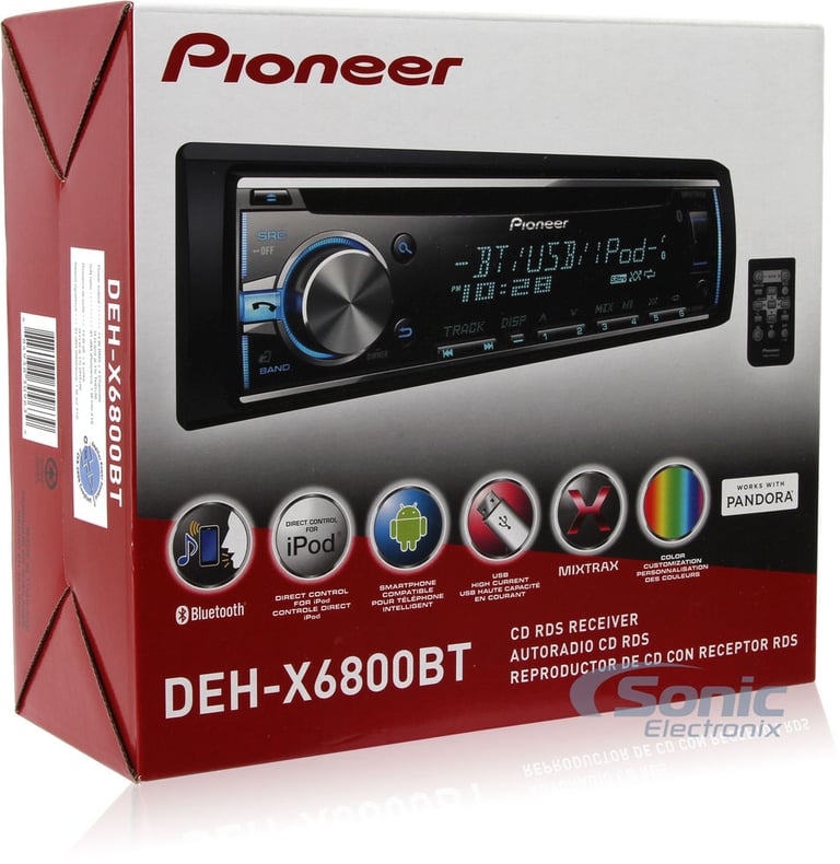 Pioneer DEH-X6800BT (Ships as DEH-X6900BT) Image 11
