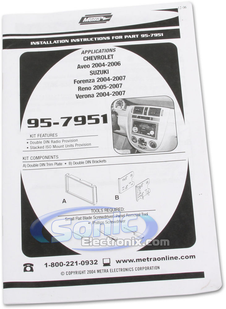 Metra 95-7951 Dash Kit Image 2