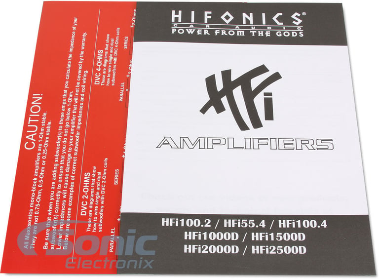 Rockford Fosgate & Hifonics  - Dual 12" Bass Bundle Image 14