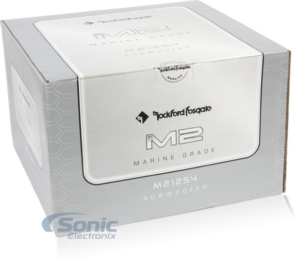 Rockford Fosgate Marine M212S4 (White) Image 6