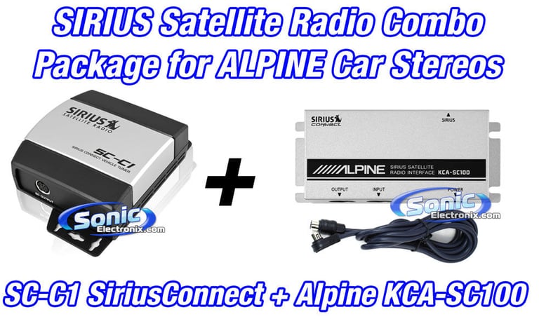 Alpine KCA-SC100 + SIRIUS SC-C1 Image 1
