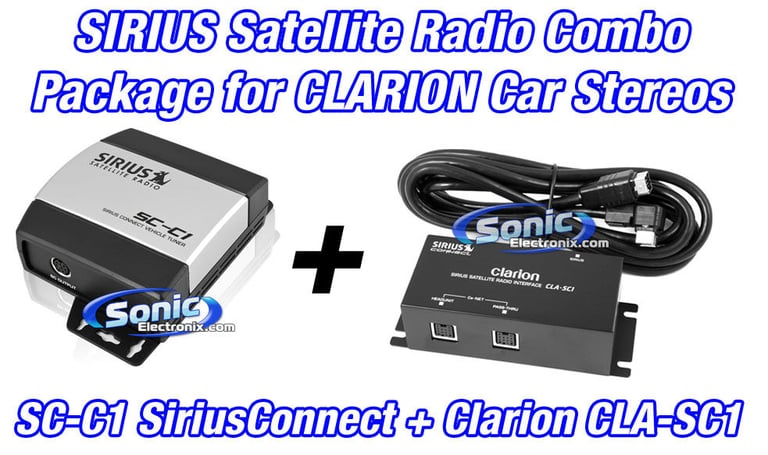 Clarion CLA-SC1 + SIRIUS SC-C1 Image 1