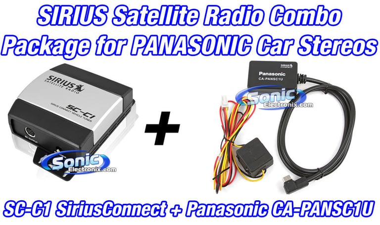 Panasonic CA-PANSC1U + SIRIUS SCC-1 Image 1